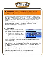 Preview for 23 page of Baileigh WR-84V-ATC Operator'S Manual