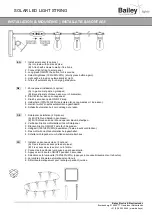 Preview for 3 page of Bailey 145439 Manual