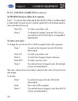 Preview for 124 page of Bailey 2002 PAGEANT Auvergne Owner'S Manual