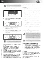 Предварительный просмотр 50 страницы Bailey ALICANTO GRANDE Owner'S Manual