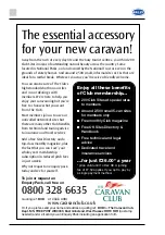 Preview for 3 page of Bailey Caravan Owner'S Manual