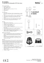 Bailey CHARGE&GO Manual preview