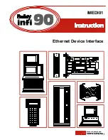 Bailey Infi 90 IMEDI01 Instruction предпросмотр