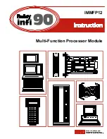 Bailey infi 90 IMMFP12 Instruction preview