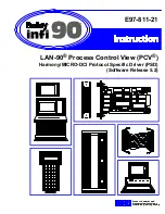 Предварительный просмотр 1 страницы Bailey INFI 90 LAN-90 PCV Instructions Manual