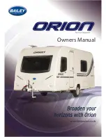 Bailey Orion Owner'S Manual preview