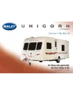 Bailey Unicorn Barcelona Service Handbook preview