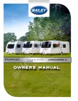 Bailey Unicorn III 2014 Owner'S Manual preview