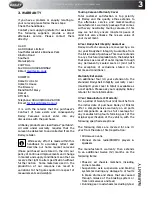 Предварительный просмотр 15 страницы Bailey Unicorn III 2014 Owner'S Manual