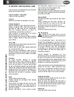 Предварительный просмотр 20 страницы Bailey Unicorn III 2014 Owner'S Manual