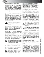 Предварительный просмотр 23 страницы Bailey Unicorn III 2014 Owner'S Manual