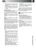 Предварительный просмотр 47 страницы Bailey Unicorn III 2014 Owner'S Manual