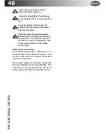 Предварительный просмотр 60 страницы Bailey Unicorn III 2014 Owner'S Manual