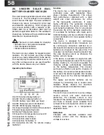Предварительный просмотр 70 страницы Bailey Unicorn III 2014 Owner'S Manual