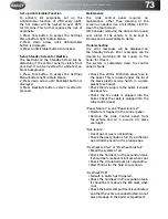 Предварительный просмотр 85 страницы Bailey Unicorn III 2014 Owner'S Manual