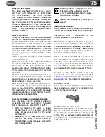 Предварительный просмотр 87 страницы Bailey Unicorn III 2014 Owner'S Manual