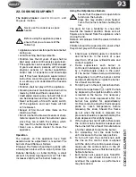 Предварительный просмотр 105 страницы Bailey Unicorn III 2014 Owner'S Manual