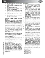 Предварительный просмотр 106 страницы Bailey Unicorn III 2014 Owner'S Manual