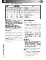 Предварительный просмотр 108 страницы Bailey Unicorn III 2014 Owner'S Manual
