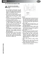 Предварительный просмотр 112 страницы Bailey Unicorn III 2014 Owner'S Manual