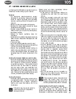 Предварительный просмотр 117 страницы Bailey Unicorn III 2014 Owner'S Manual