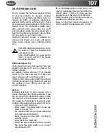 Предварительный просмотр 119 страницы Bailey Unicorn III 2014 Owner'S Manual