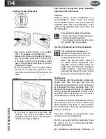 Предварительный просмотр 126 страницы Bailey Unicorn III 2014 Owner'S Manual