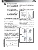Предварительный просмотр 128 страницы Bailey Unicorn III 2014 Owner'S Manual