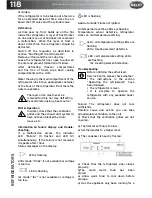 Предварительный просмотр 130 страницы Bailey Unicorn III 2014 Owner'S Manual