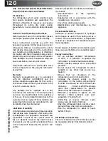Предварительный просмотр 132 страницы Bailey Unicorn III 2014 Owner'S Manual