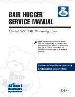 Предварительный просмотр 1 страницы Bair Hugger 500/OR User Manual