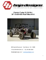 Предварительный просмотр 1 страницы Baja Design OnX6 Manual