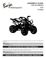 Baja motorsports AT150SS Assembly Manual preview