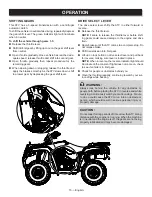 Preview for 15 page of Baja motorsports AT250UT Operator'S Manual