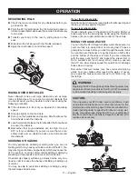 Preview for 17 page of Baja motorsports AT250UT Operator'S Manual