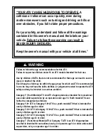 Preview for 2 page of Baja motorsports BA150-2 Owner'S Manual