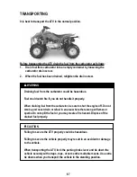 Preview for 67 page of Baja motorsports BA150-2 Owner'S Manual