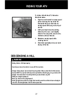 Preview for 31 page of Baja motorsports BA50 Owner'S Manual