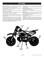 Предварительный просмотр 7 страницы Baja motorsports DIRT BIKE MOTOCROSS Operator'S Manual