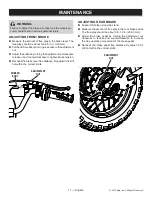 Предварительный просмотр 17 страницы Baja motorsports DIRT BIKE MOTOCROSS Operator'S Manual