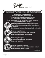 Предварительный просмотр 48 страницы Baja motorsports DIRT BIKE MOTOCROSS Operator'S Manual