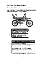 Preview for 9 page of Baja motorsports DR125 Owner'S Manual