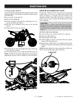 Предварительный просмотр 15 страницы Baja motorsports DR70 Operator'S Manual