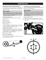 Предварительный просмотр 18 страницы Baja motorsports DR70 Operator'S Manual