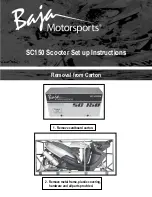 Preview for 1 page of Baja motorsports SC150 HSun 150cc Setup Instructions