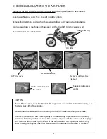 Предварительный просмотр 21 страницы Baja motorsports SSR200 Owner'S Manual