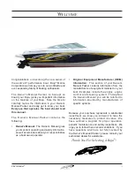 Preview for 3 page of Baja Islander 242 Owner'S Manual