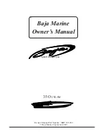 Baja Outlaw 35 Owner'S Manual preview
