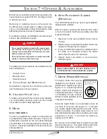 Предварительный просмотр 65 страницы Baja Performance 405 Owner'S Manual