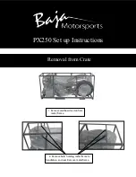 Предварительный просмотр 1 страницы Baja PX250 Setup Instructions